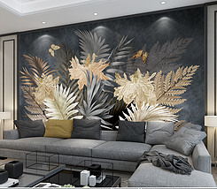 手繪高清精品藝術(shù)花鳥電視背景墻壁畫 打造家居美學(xué)新境界